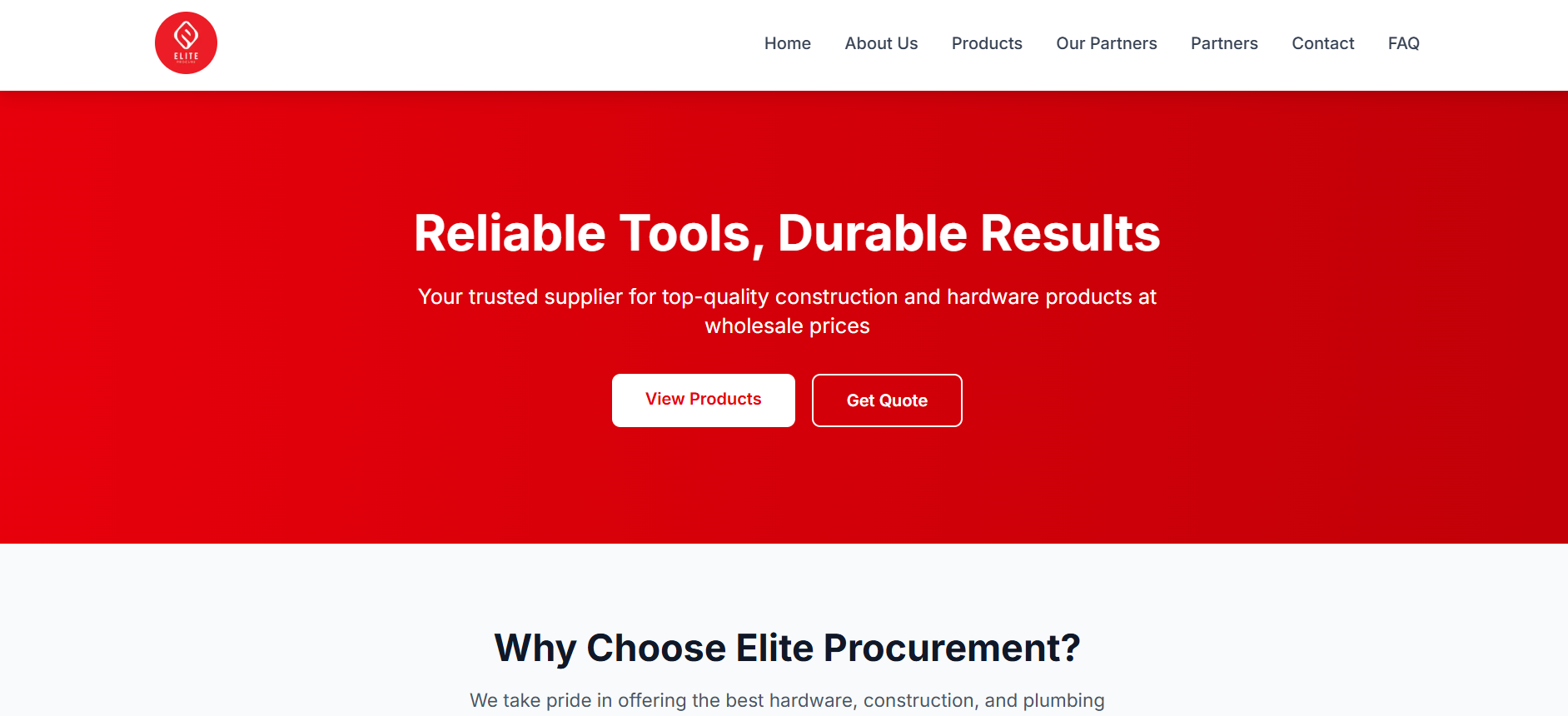 Elite Procurement